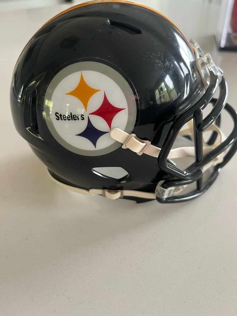 Pittsburgh Steelers Black Mini Football Helmet